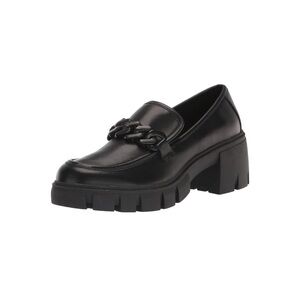 Madden Girl Women's Hoxtonn Loafer in Black Paris